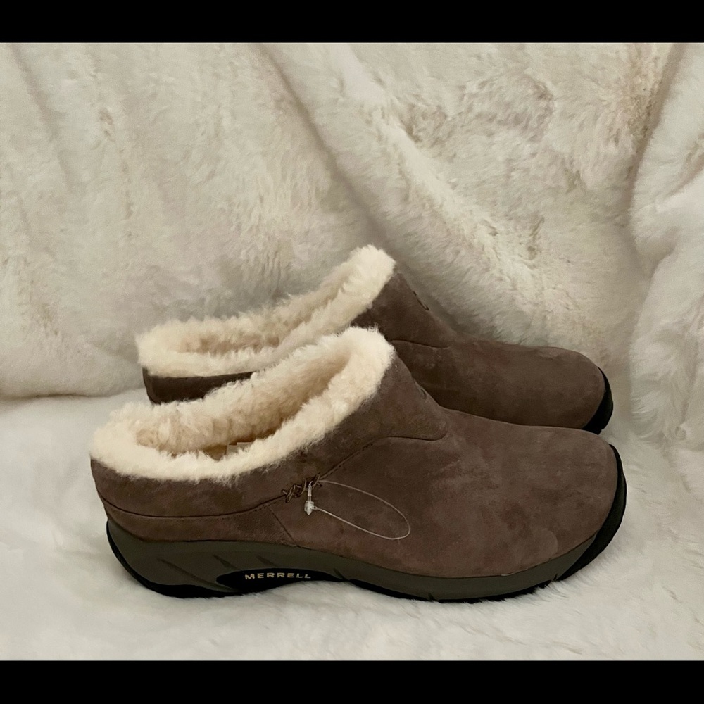 COPY🎉SOLD🎉Merrell Encore Ice 🤎Clog Slip On - Picture 3 of 5